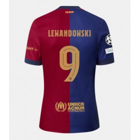 Barcelona Robert Lewandowski #9 Hjemme skjorte 2024-25 Kortermet